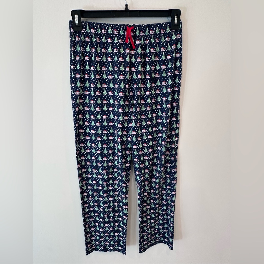 Vineyard Vines Kids XL (18) Christmas‎ Pajama Pants – Holiday Whale Print